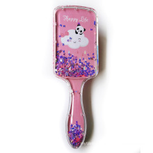 Square Glitter Paddle Hair Brush